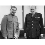 Joseph Stalin, Winston Churchill Photo Print