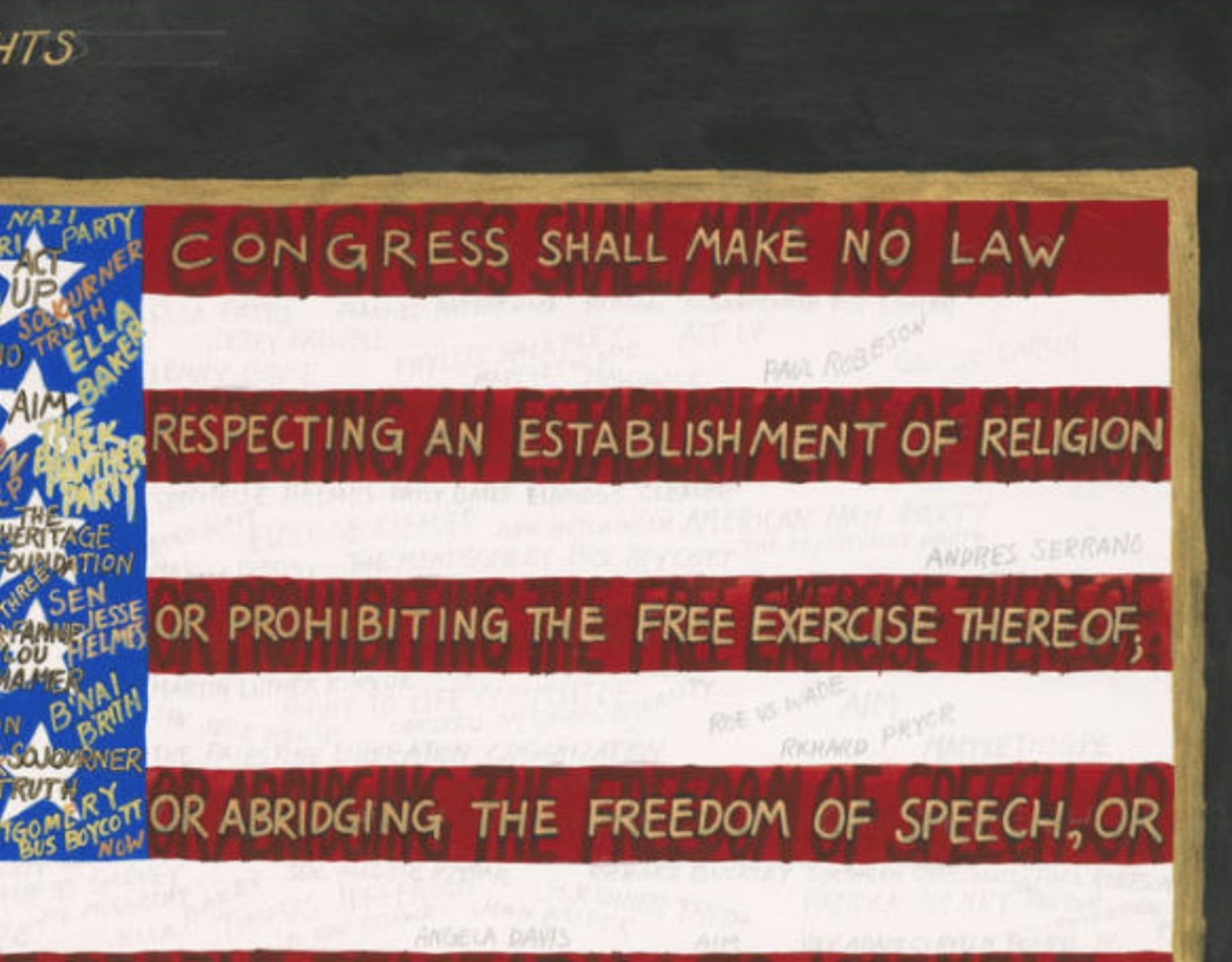 Faith Ringgold "Freedom of Speech" Print - Bild 5 aus 5