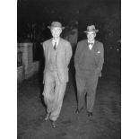 Robert Oppenheimer "With Lawyer, Lloyd K. Garrison" Photo Print