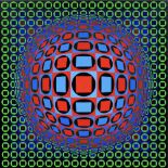 Victor Vasarely "Untitled" Offset Lithograph

