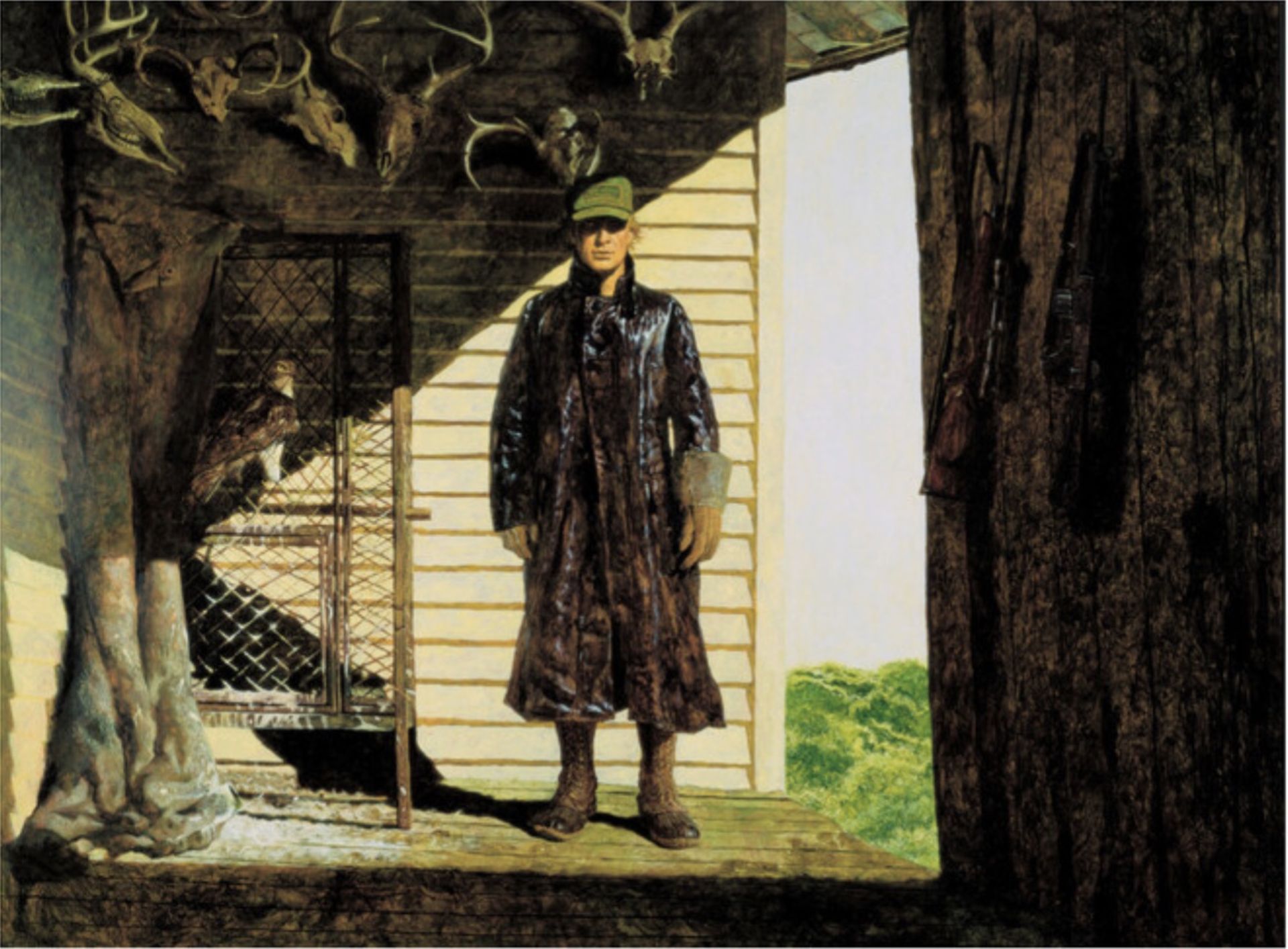 Jamie Wyeth "Bean Boots, 1985" Offset Lithograph