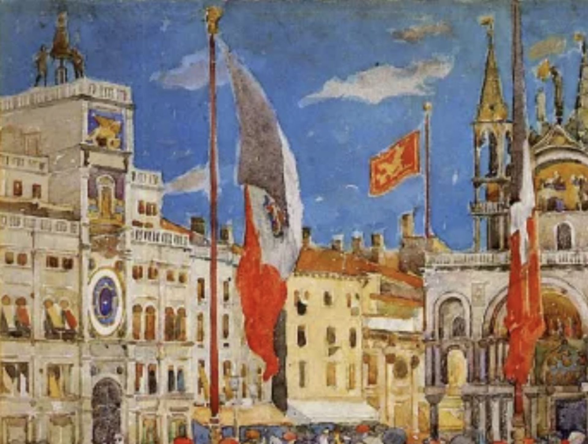 Maurice Brazil Prendergast "St. Marks, Vencie" Painting - Image 4 of 5