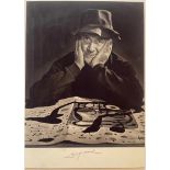 Yousuf Karsh Signed "Joan Miro" Print
