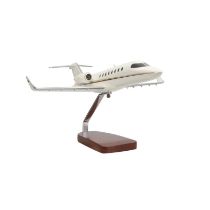 Learjet 45 Wooden Scale Model Desk Display