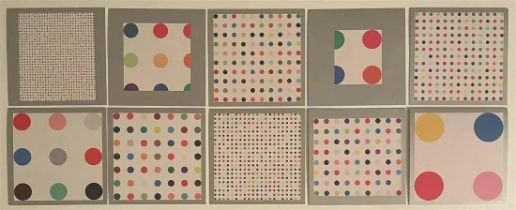 Damien Hirst Lot of 10 "Spot" Prints