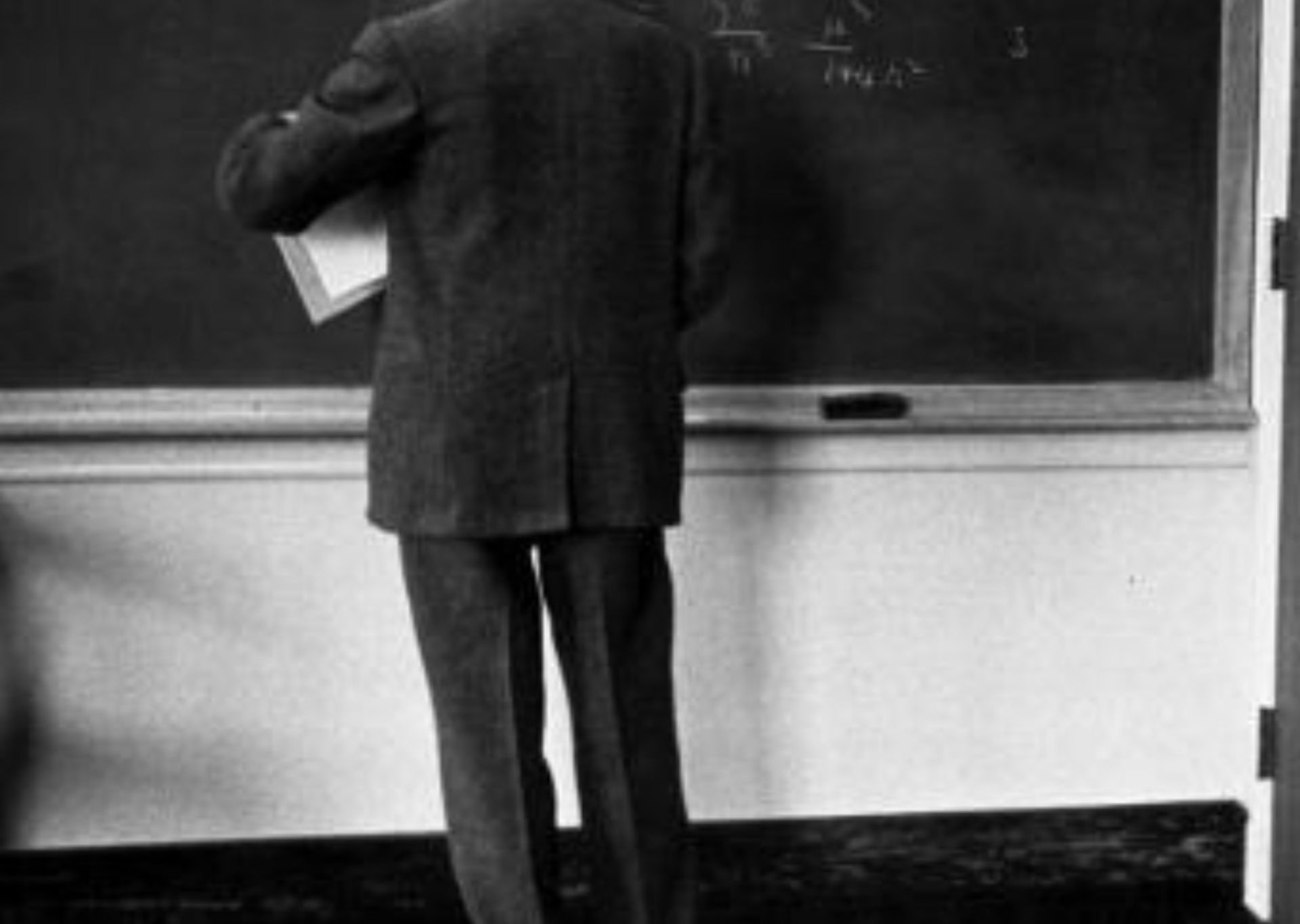 Robert Oppenheimer "Physics on Blackboard" Photo Print - Image 5 of 5