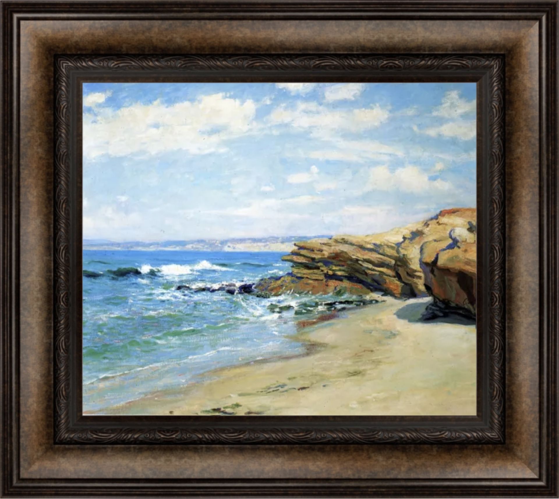 Guy Orlando Rose "La Jolla Beach" Painting