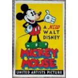 WALT DISNEY Mickey Mouse Poster