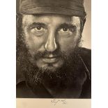Yousuf Karsh Signed "Fidel Castro, 1984" Print
