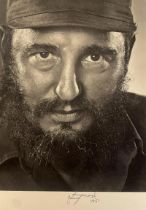 Yousuf Karsh Signed "Fidel Castro, 1984" Print