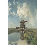 Paul Joseph Constantin Gabriel "Windmill, July" Offset Lithograph