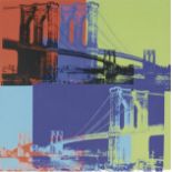 Andy Warhol "Brooklyn Bridge, 1983" Offset Lithograph