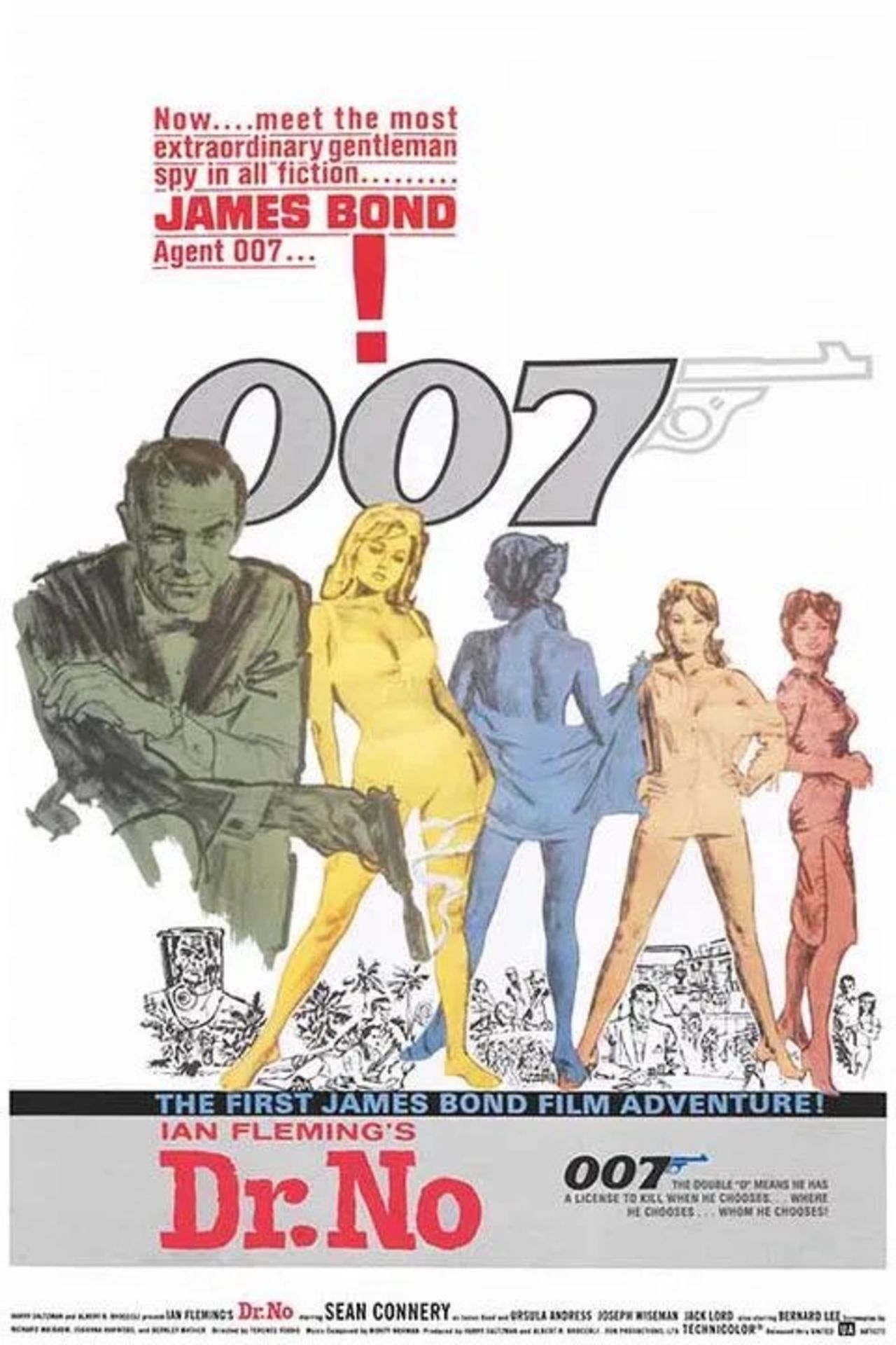 James Bond "Dr.No, 1962" Poster