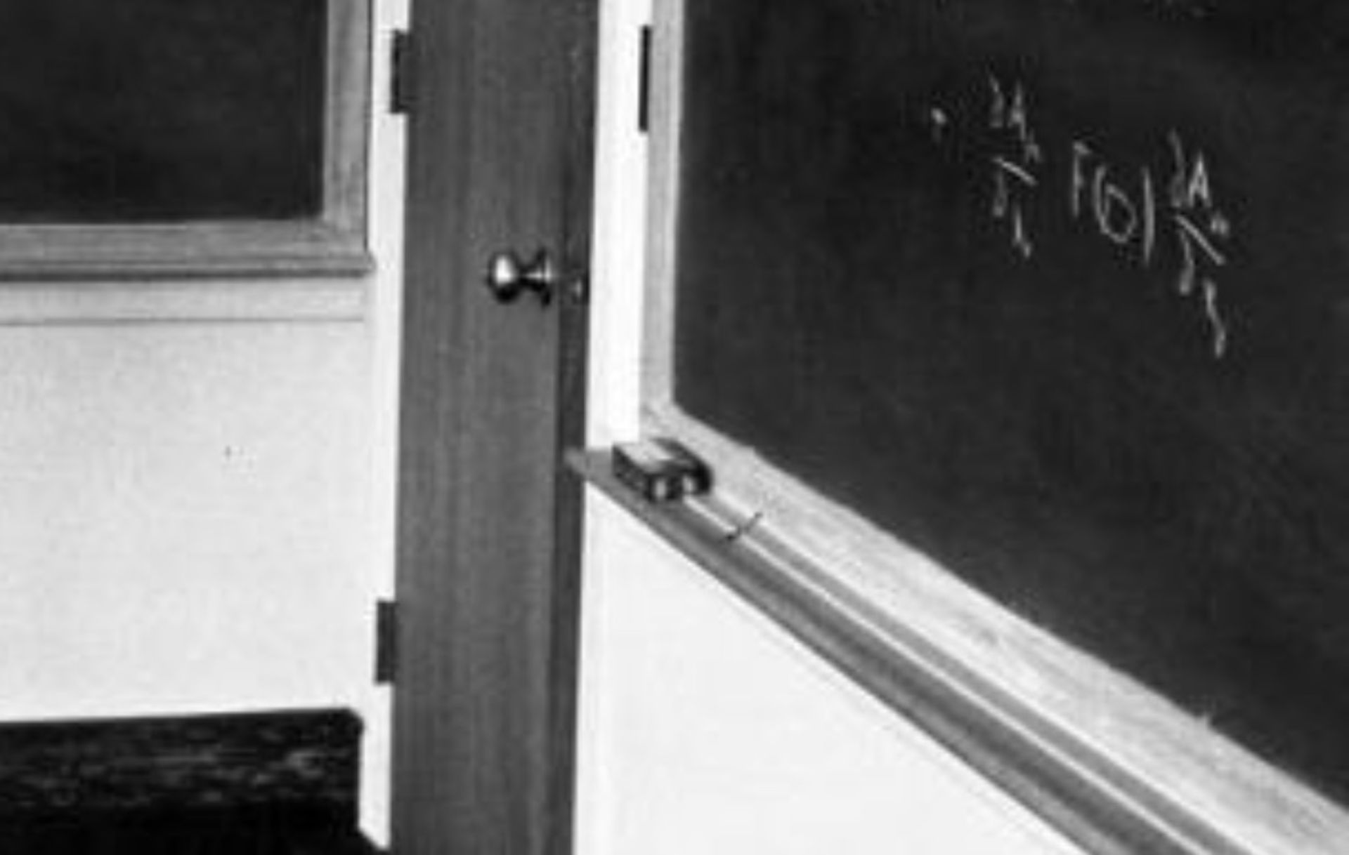Robert Oppenheimer "Physics on Blackboard" Photo Print - Image 2 of 5