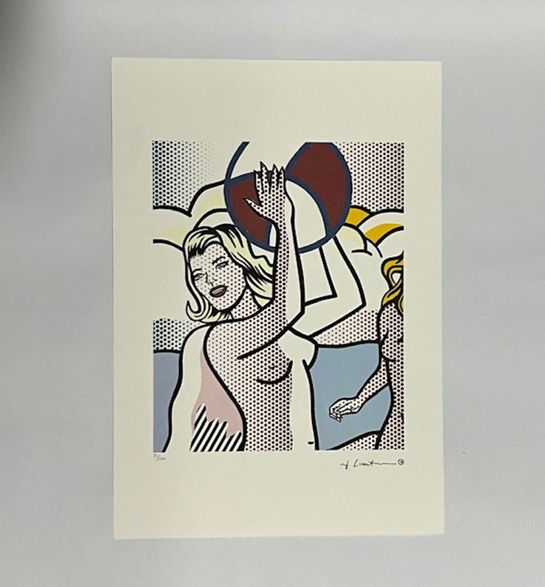 Roy LIchtenstein Pop Art Lithograph Print - Image 3 of 7