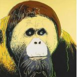 Andy Warhol, "Orangutan" from 'Endangered Species' 1983 Silkscreen
