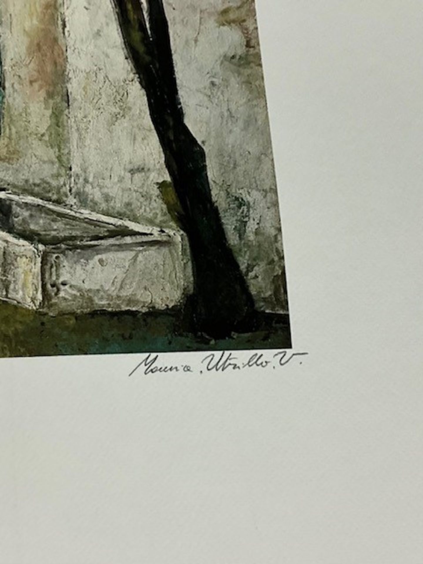 Maurice Utrillo Pencil Signed/ Numbered Lithograph Print - Bild 3 aus 8