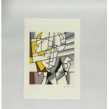 Roy Lichtenstein Pop Art Lithograph Print
