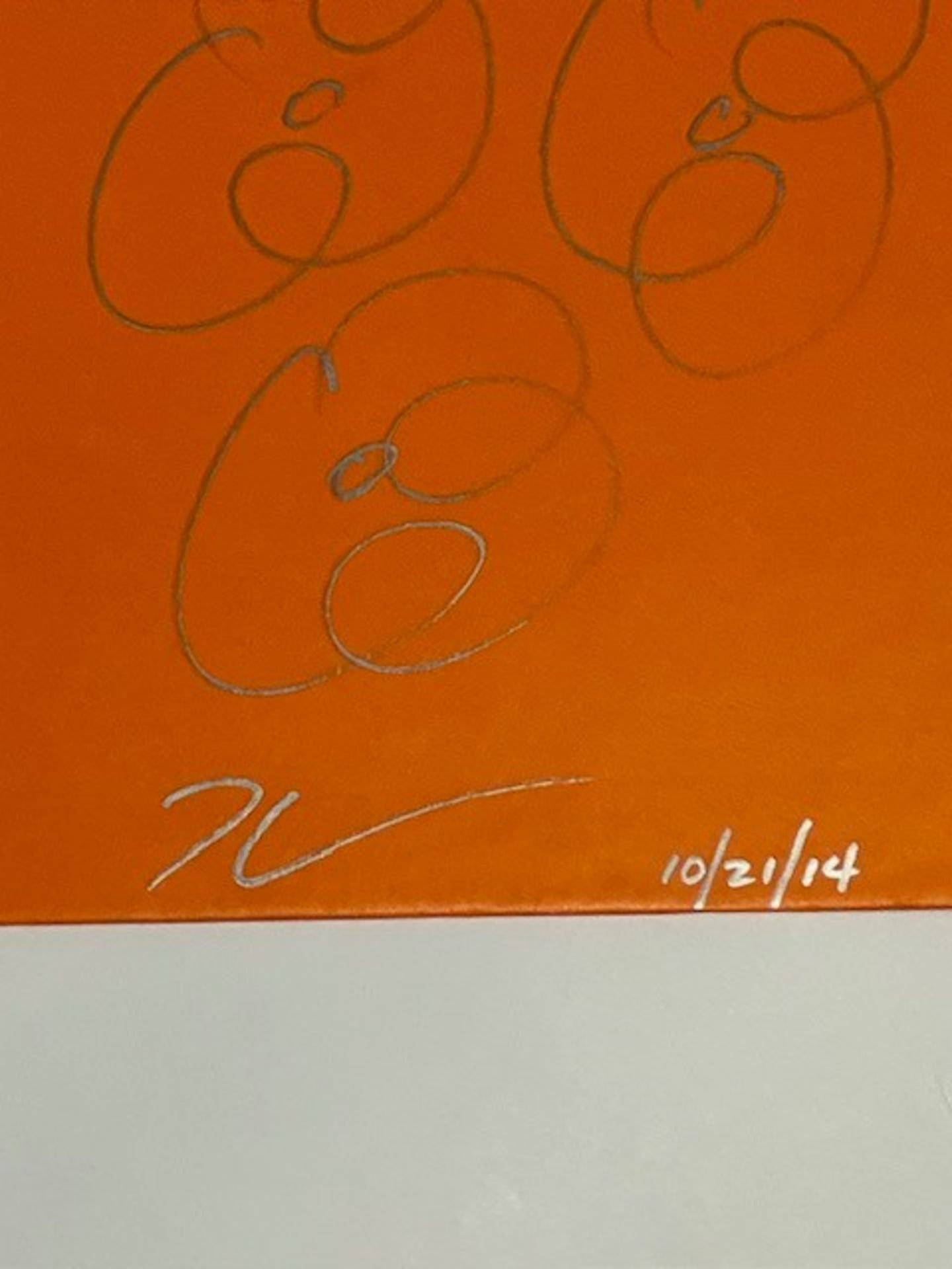 Jeff Koons “Flowers" Marker on Book Cover - Bild 4 aus 5