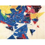 Sam Francis "Middle Blue III, 1959" Offset Lithograph