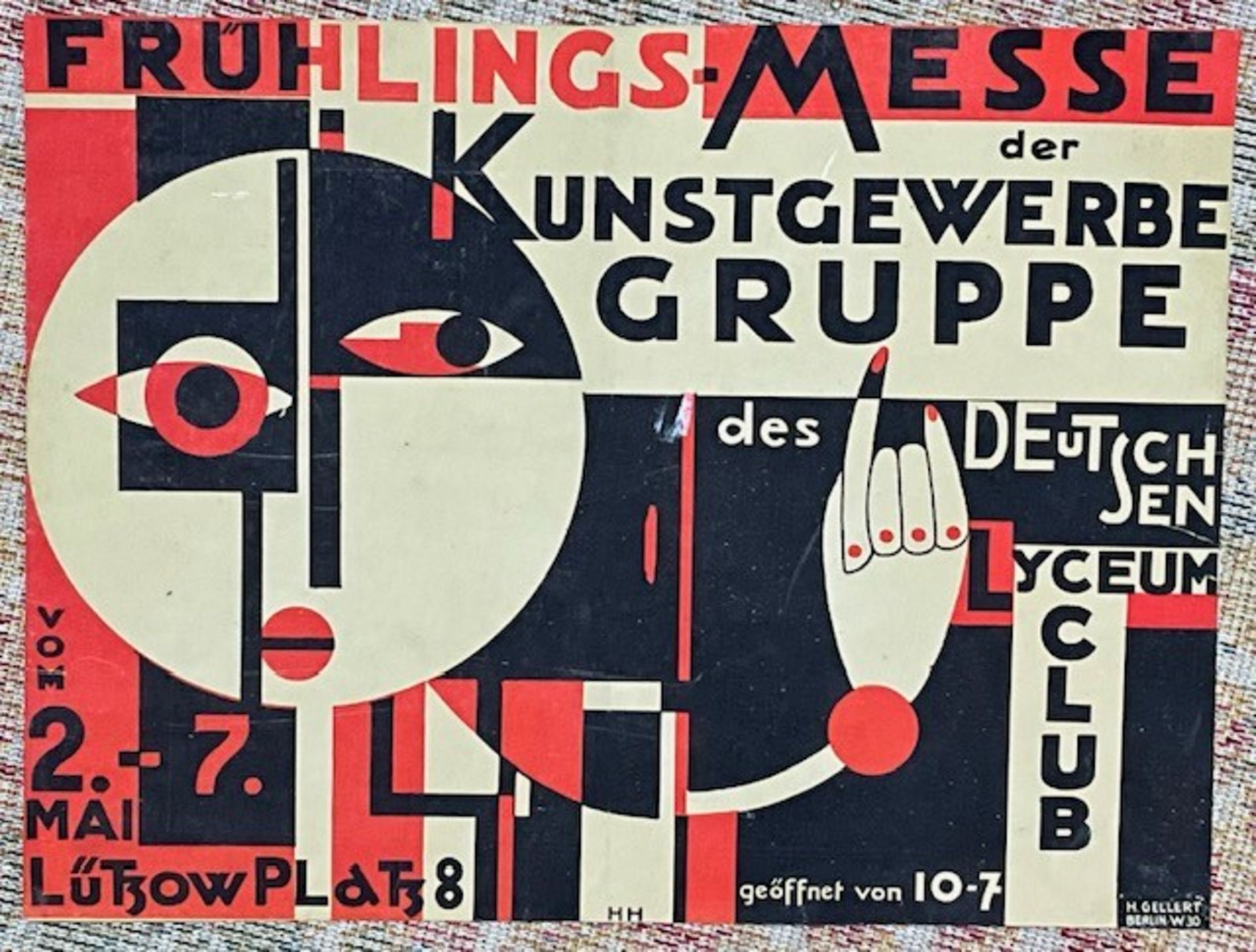 Hannah Hoch Fruhlings Messe Poster