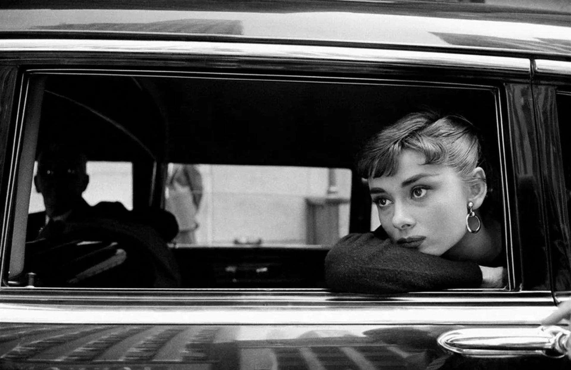 Dennis Stock "Audrey Hepburn, New York, 1954" Print
