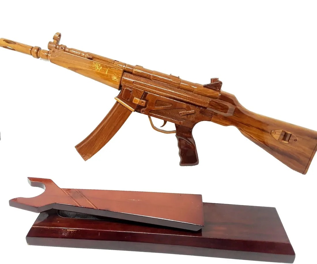 MP5 Wooden Scale Desk Model
 - Image 2 of 2