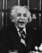 Albert Einstein "Smiling" Photo Print