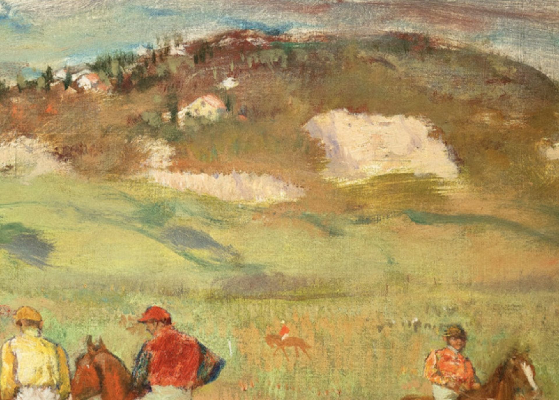 Edgar Degas "Jockeys on Horseback, Distant Hills" Wallpaper - Image 3 of 6