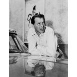 Frank Sinatra "Leaning on a Car" Print
