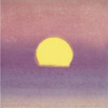 Andy Warhol "Sunset, 1972" Offset Lithograph