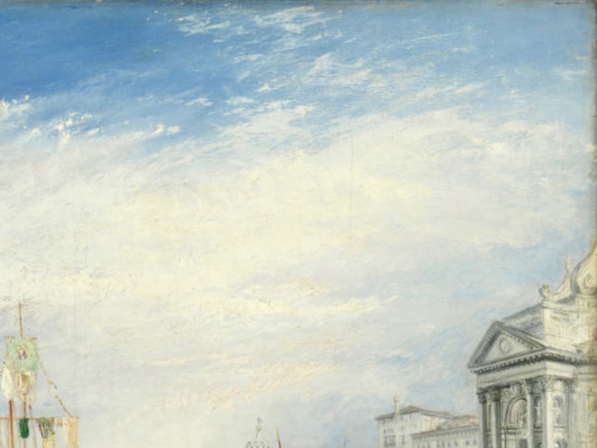 Joseph Mallord William Turner "Venice, from the Porch of Madonna della Salute, 1835" Offset Lithogra - Image 5 of 5