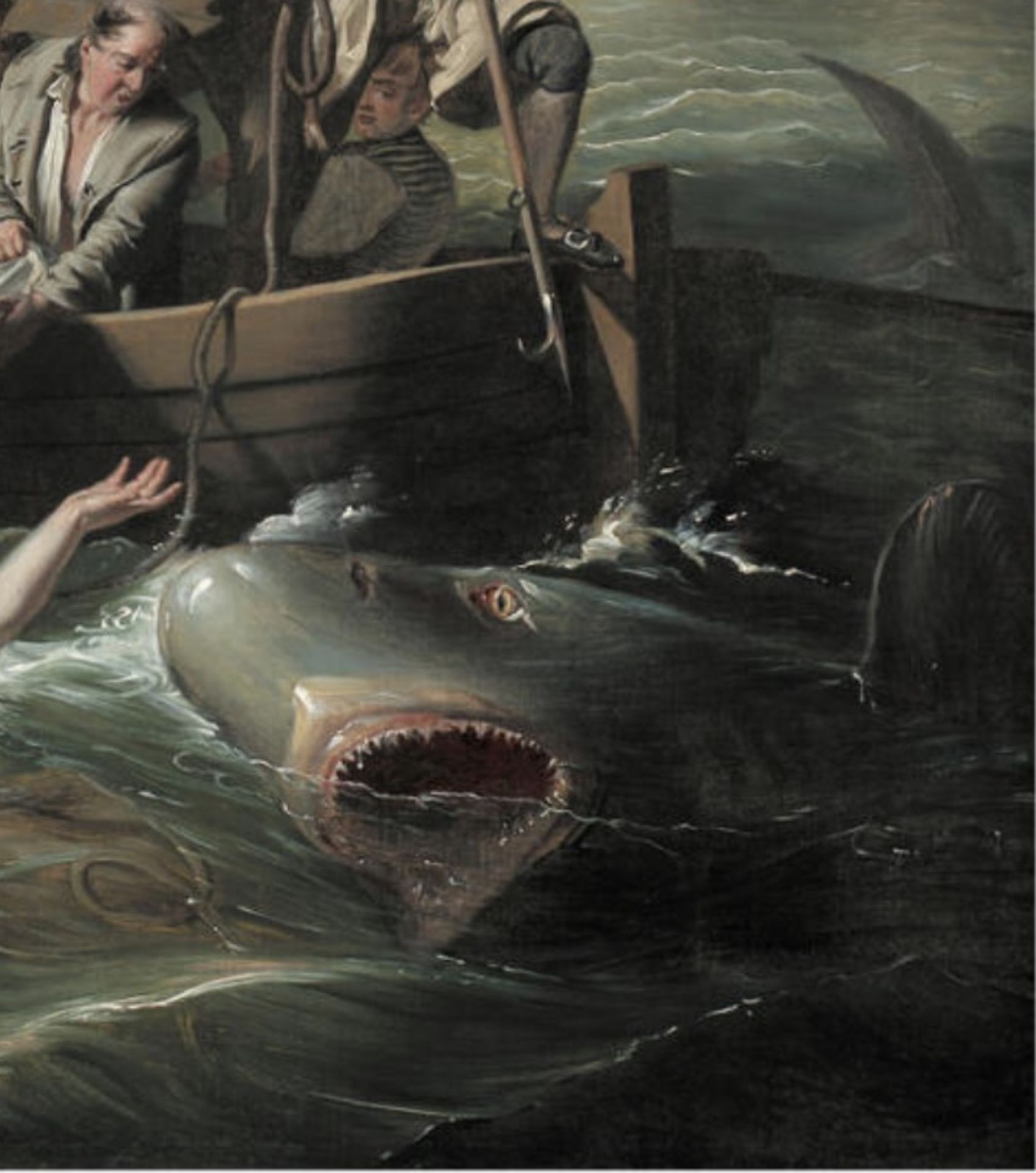 John Singleton Copley "Watson and the Shark, 1782" Offset Lithograph - Bild 2 aus 5