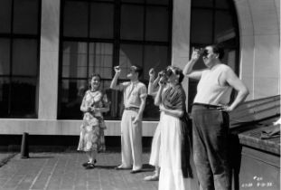 Diego Rivera and Frida Kahlo "Viewing Solar Eclipse, 1932" Photo Print