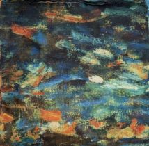 Childe Hassam "Surf and Rocks" Polyester Scarf