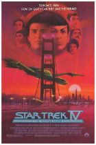 Star Trek "IV "The Voyage Home, 1986" Movie Poster