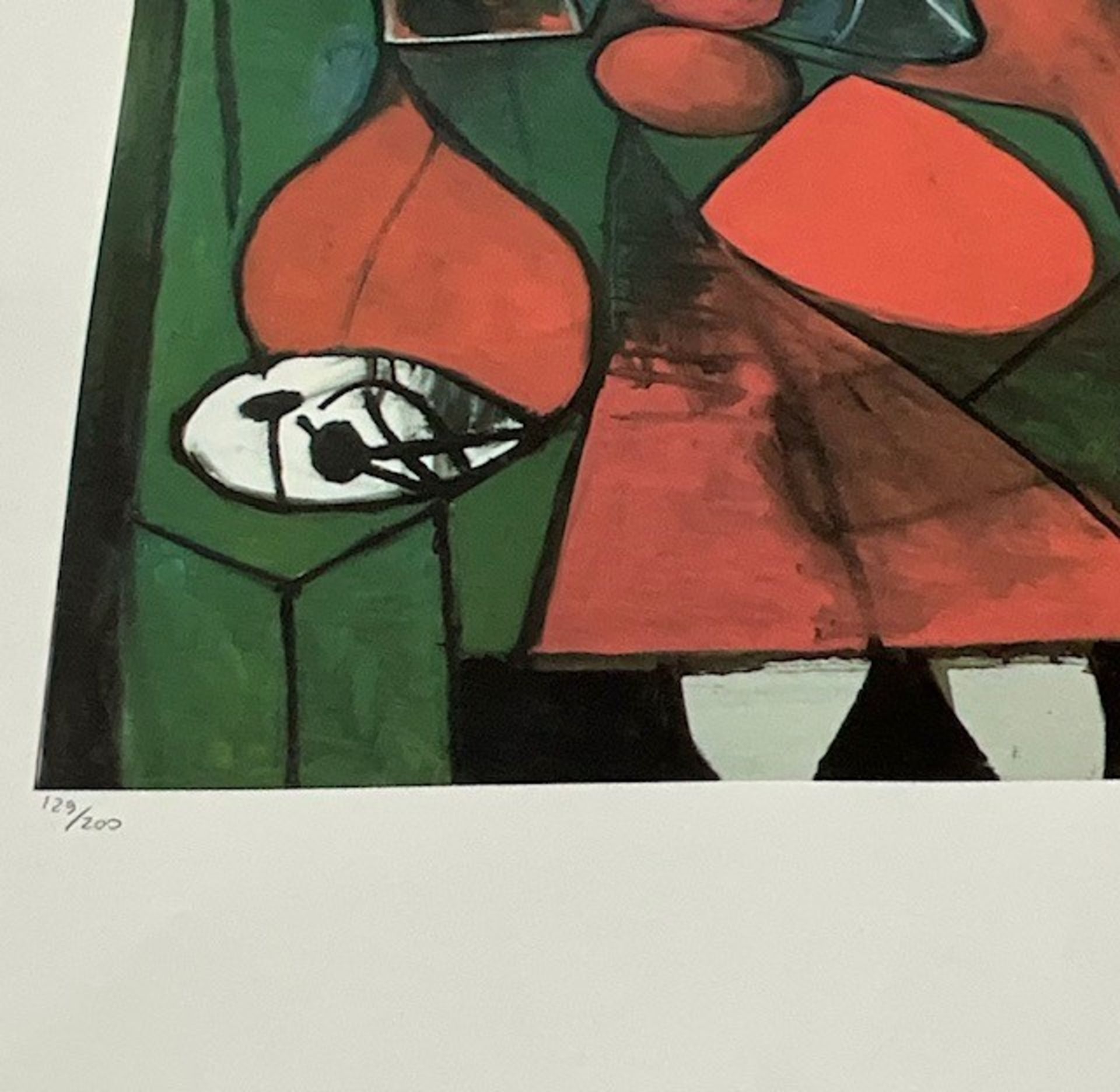 After Pablo Picasso Stamped Hand Numbered Lithograph Print - Image 3 of 8