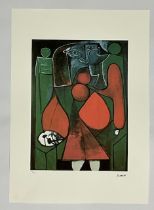 After Pablo Picasso Stamped Hand Numbered Lithograph Print