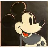 Andy Warhol "Mickey Mouse, 1981" Silkscreen
