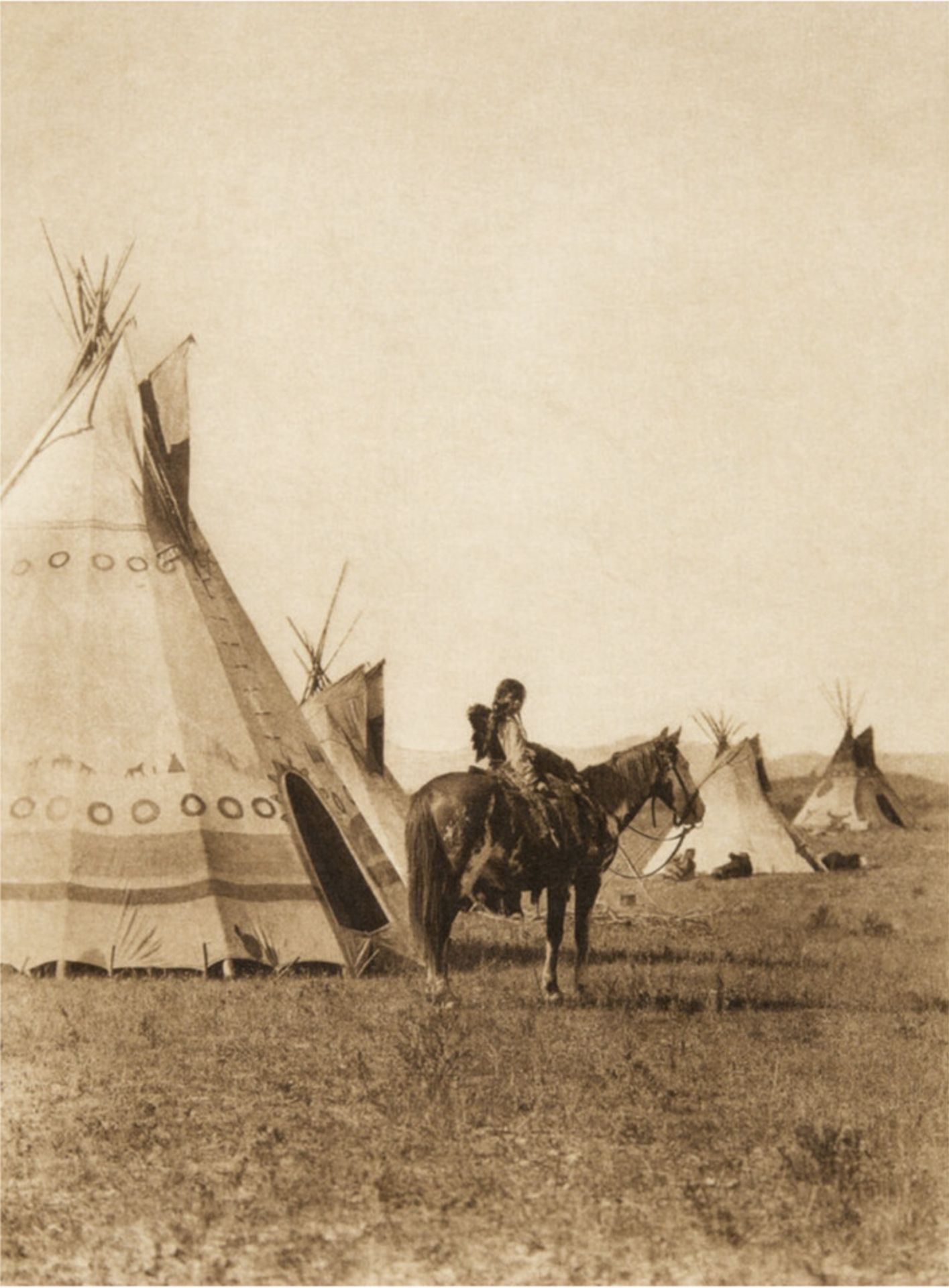 Edward S. Curtis "Chiefs Son, 1928" Print