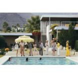 Slim Aarons "Poolside Host, Palm Springs, 1970" C Print