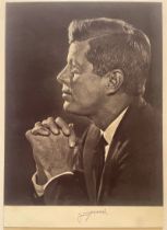 Yousuf Karsh Signed "John F Kennedy" Print
