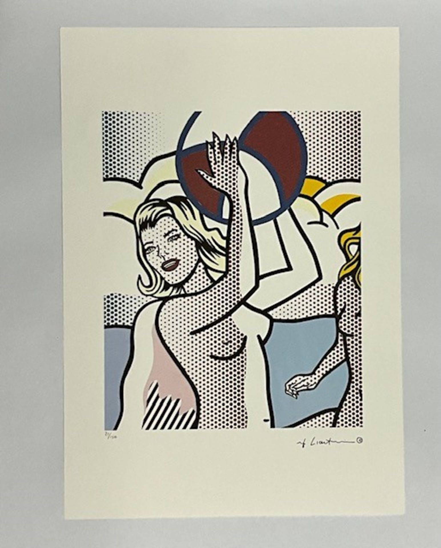 Roy LIchtenstein Pop Art Lithograph Print - Image 2 of 7