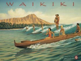 Waikiki Beach Poster