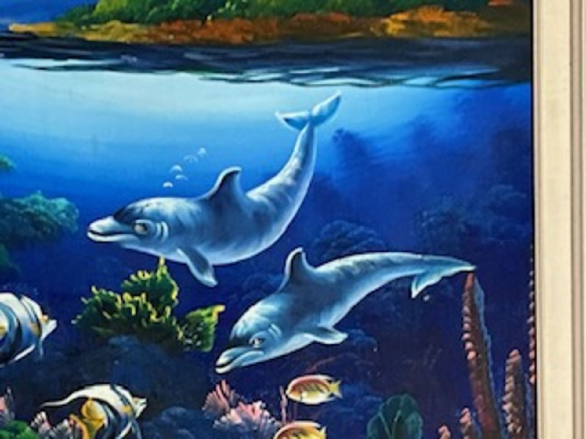 Robert Wyland Original Oil on Canvas - Image 12 of 19