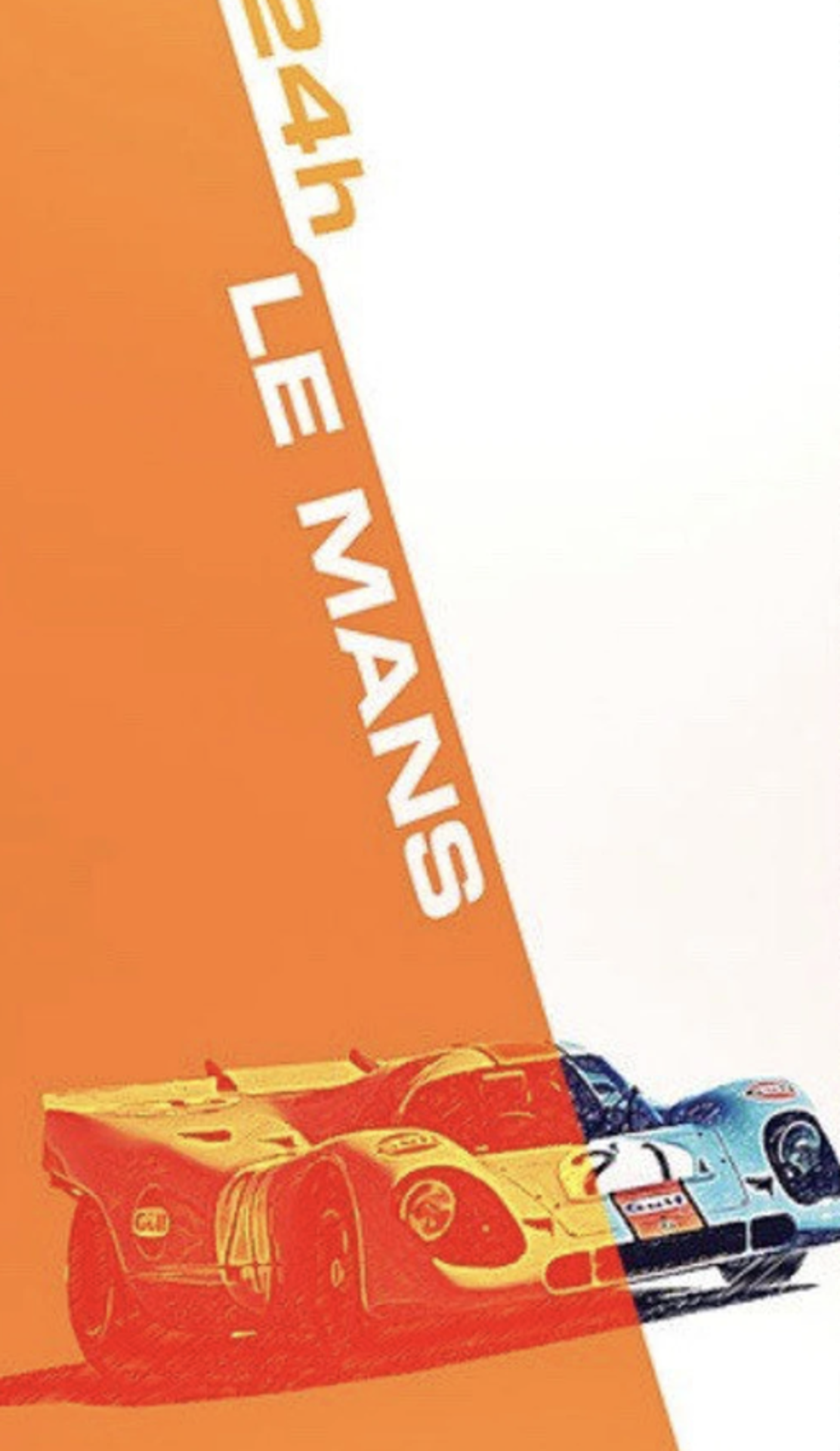 Steve McQueen 24 Hours of Le Mans Aluminum Garage Display - Image 2 of 3