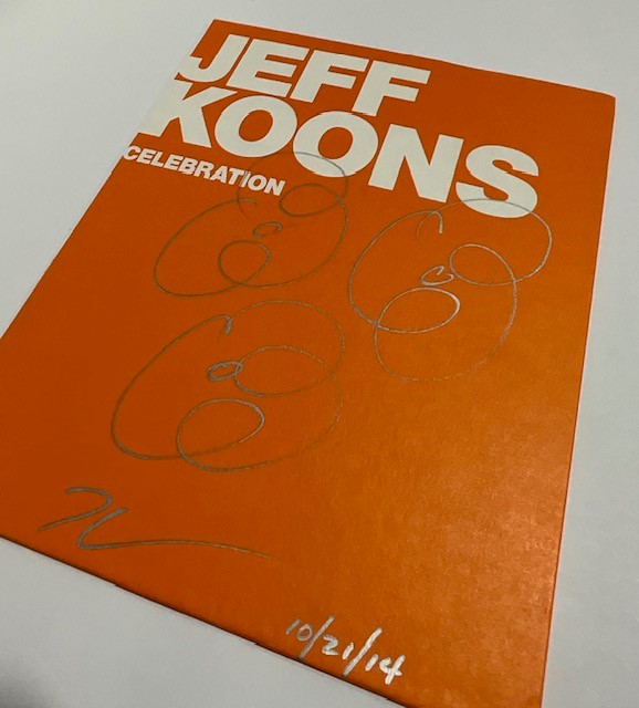 Jeff Koons “Flowers" Marker on Book Cover - Image 3 of 5