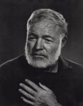 YOUSUF KARSH "Ernest Hemingway, 1957" Print
