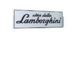 Lamborghini Aluminum Garage Display Sign