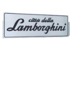 Lamborghini Aluminum Garage Display Sign